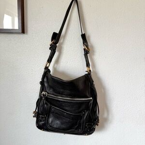 Chloé Black Leather Paddington Padlock Shoulder Bag Tote Vintage Y2K